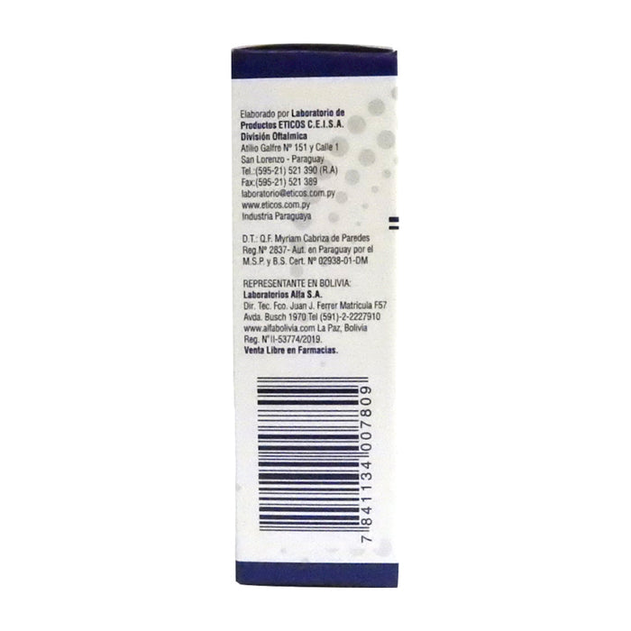 Colirio Oftalday Hialuronato De Sodio 0.1% X 10 Ml
