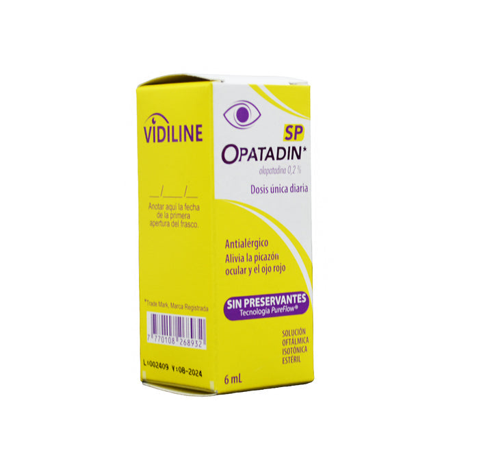 Colirio Opatadin Sp Olopatadina 0.2% X 6 Ml