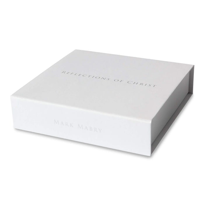 Jesus Christ collector postcard gift box. Modern Christian art photo print in premium packaging by Reflections of Christ.