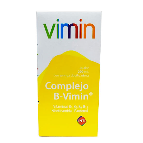 Complejo B Vimin Jbe X 200Ml Vit B1 B6 B12
