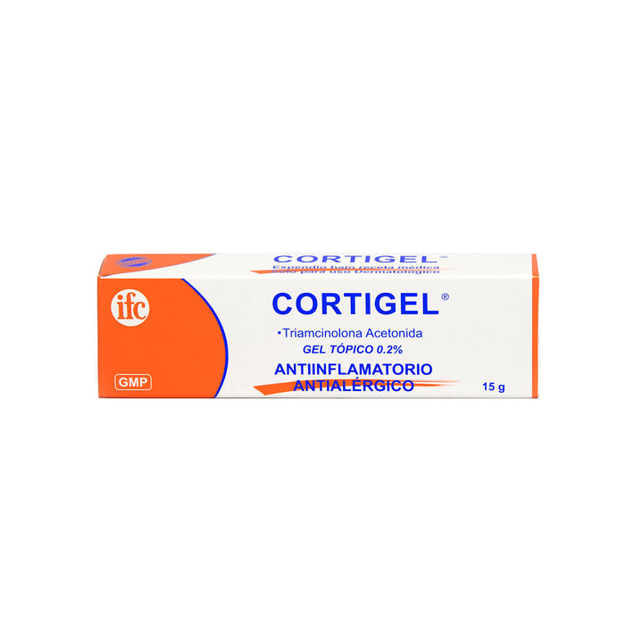 Cortigel Triamcinolona 0.002 Acetonida Gel Tópico X 15G