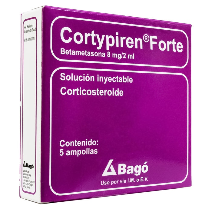 Cortypiren Forte Betametasona 8Mg Y 2Ml X Ampolla