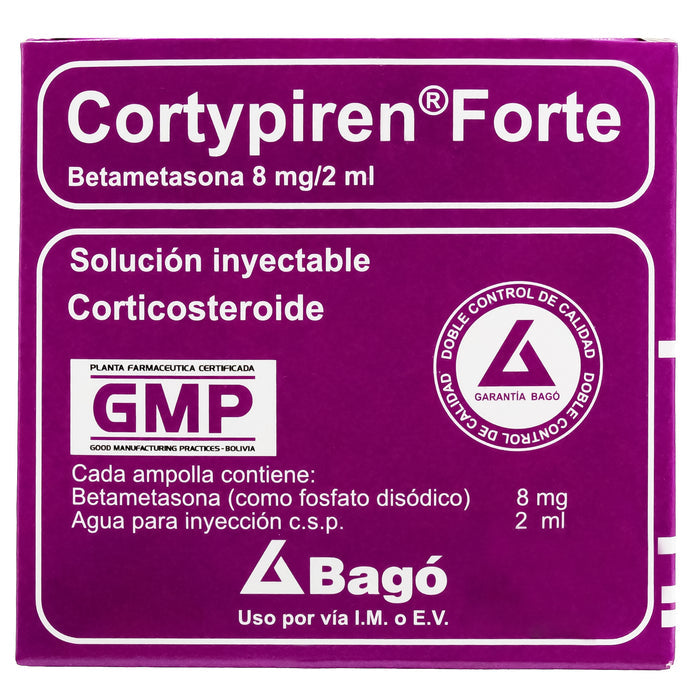 Cortypiren Forte Betametasona 8Mg Y 2Ml X Ampolla