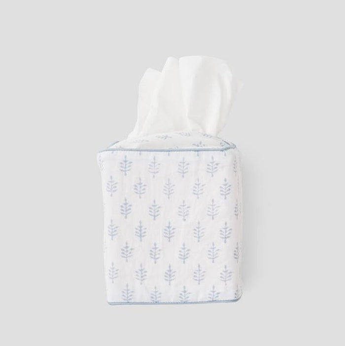 Light Blue Leaf / No Embroidery
