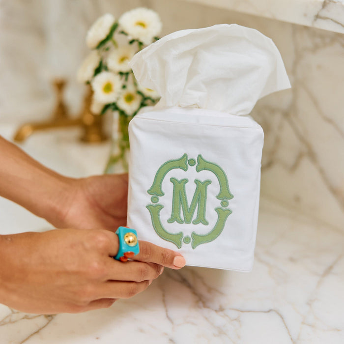 Cotton Tissue Box Cover