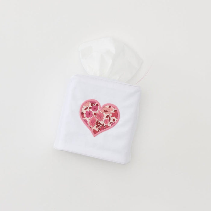 Liberty Pink Heart / No Embroidery