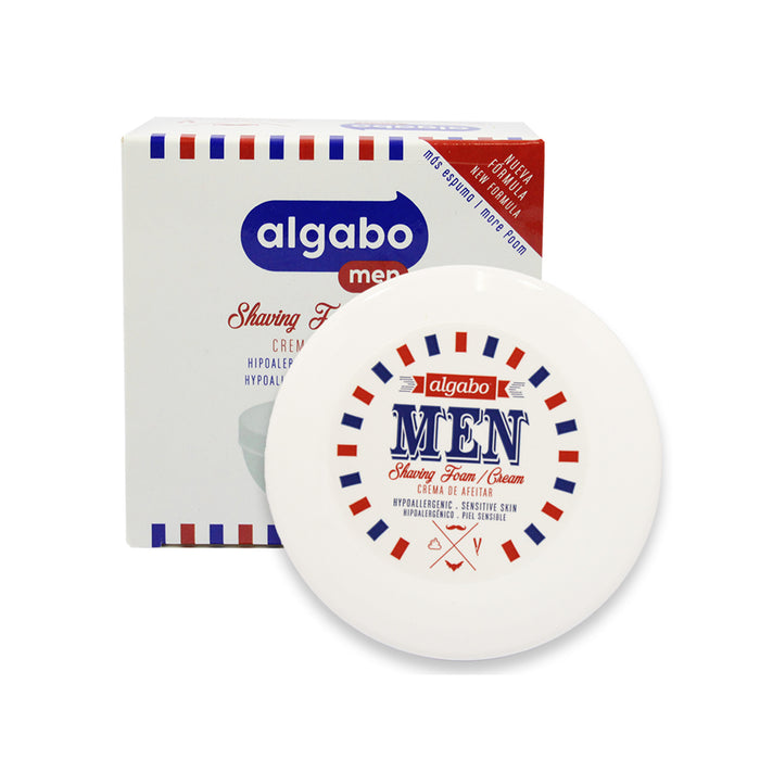Crema Afeitar Algabo Men Piel Sensiblex 150G