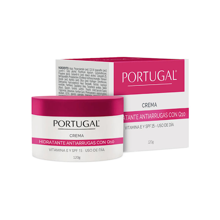 Crema Antiarrugas Portugal Q10 Día X 120 Gr