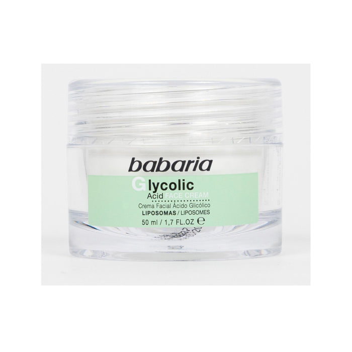 Crema Facial Babaria Ácido Glicólico X 50Ml