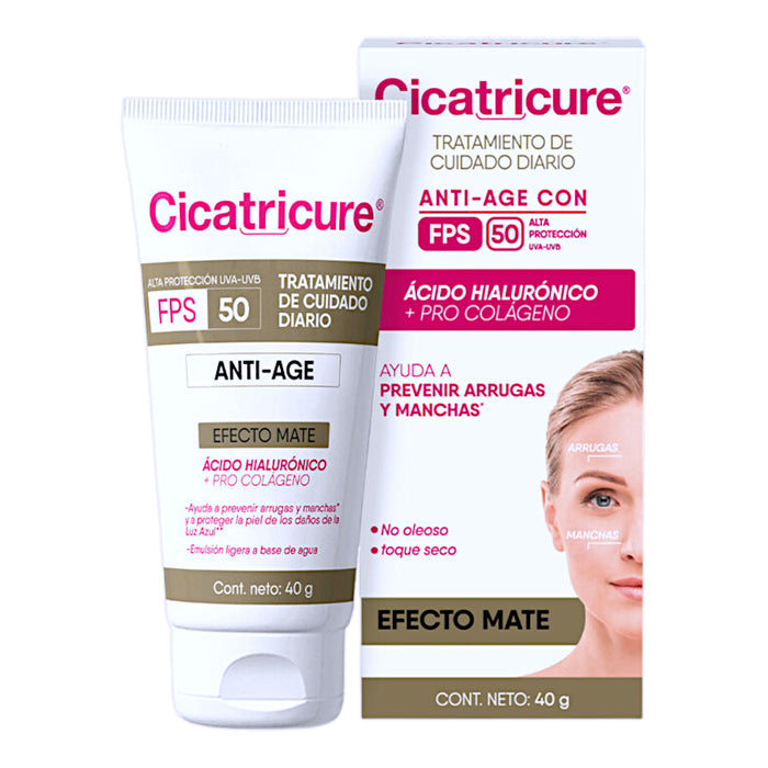 Crema Cicatricure Porcelana FPS50 Mate