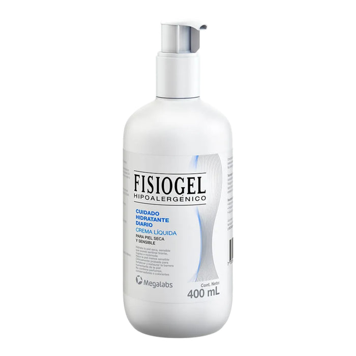 Crema Liquida Fisiogel Hidratante Piel Seca / Sencible X 400Ml