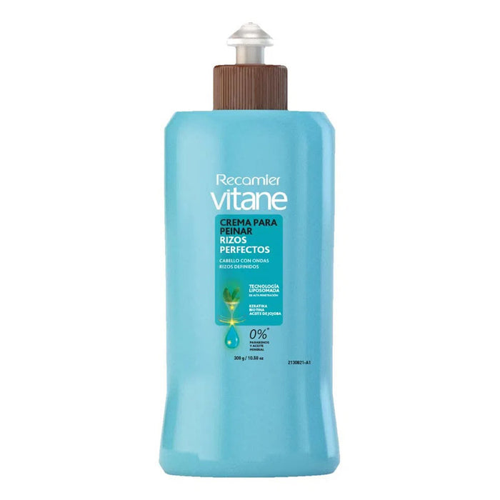 Pote de crema para peinar Recamier Vitane Rizos Perfectos.