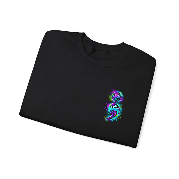 Crewneck Sweatshirt — "Your Story Isn’t Over Yet" Semicolon Mental Health Awareness