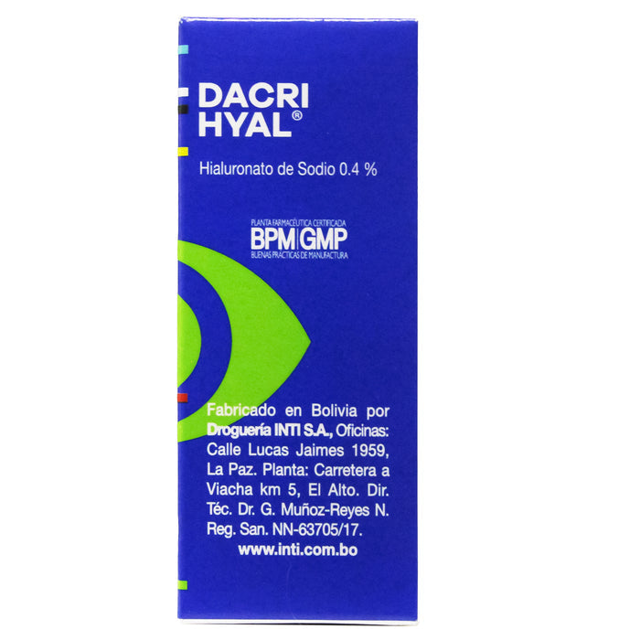 Dacrihyal 0.4% Colirio X 10Ml Hialuronato Sodio