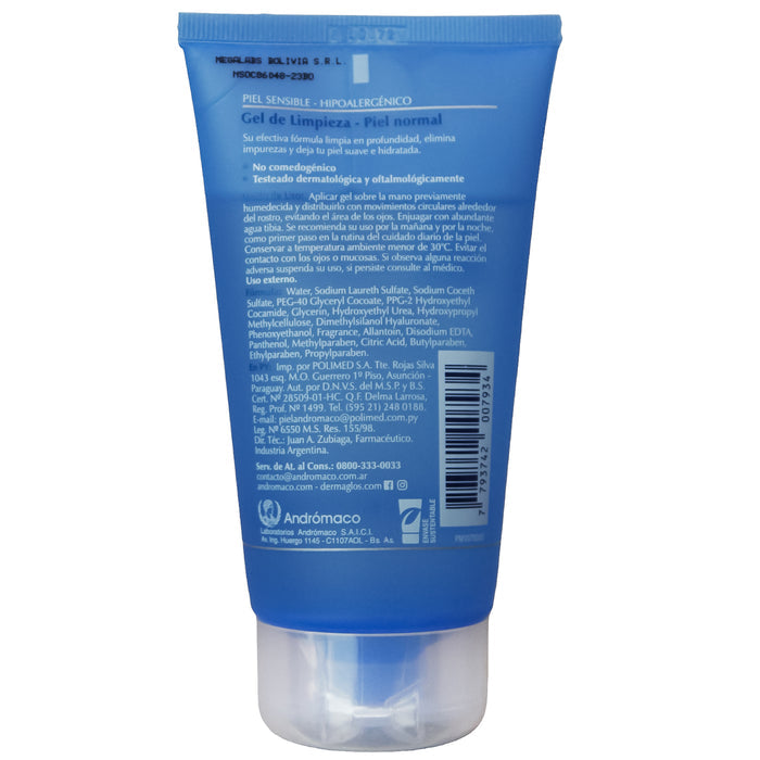 Dermaglos Facial Gel De Limpieza Piel Normal X 150G