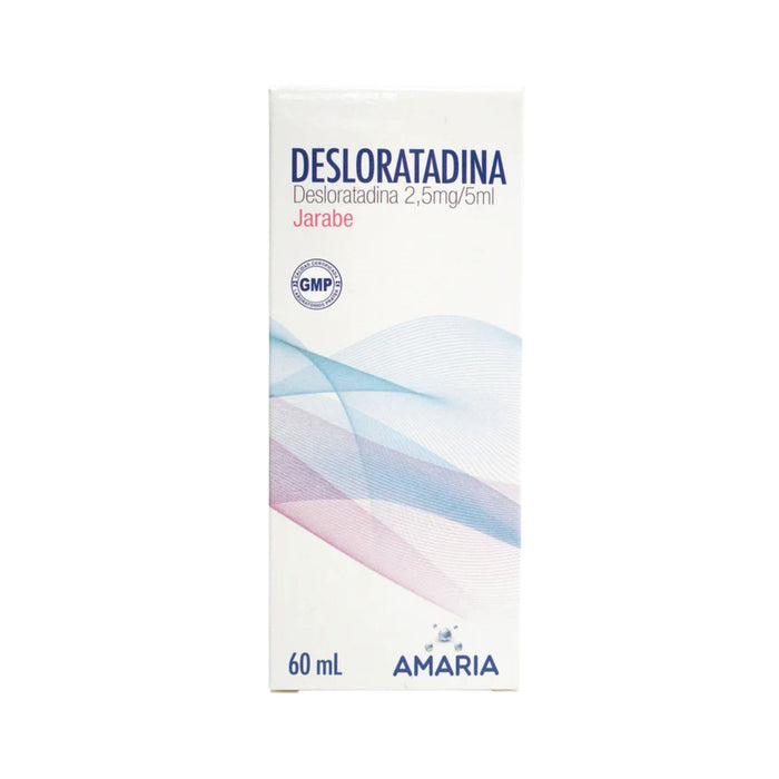 Desloratadina 2.5Mg/5Ml Amaria Jarabe X 60Ml