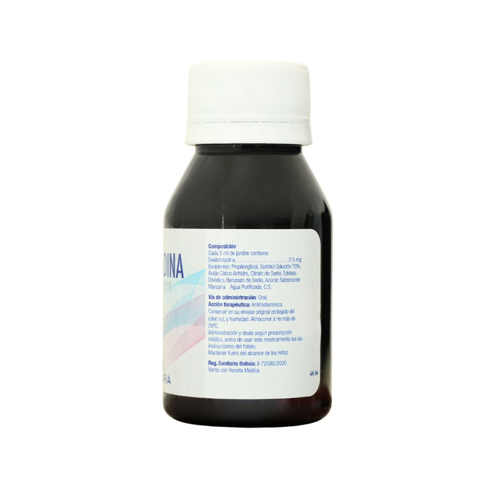 Desloratadina 2.5Mg/5Ml Amaria Jarabe X 60Ml