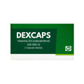 Dexcaps Vitamina D3 100000Ui X 2 Cápsulas Blandas