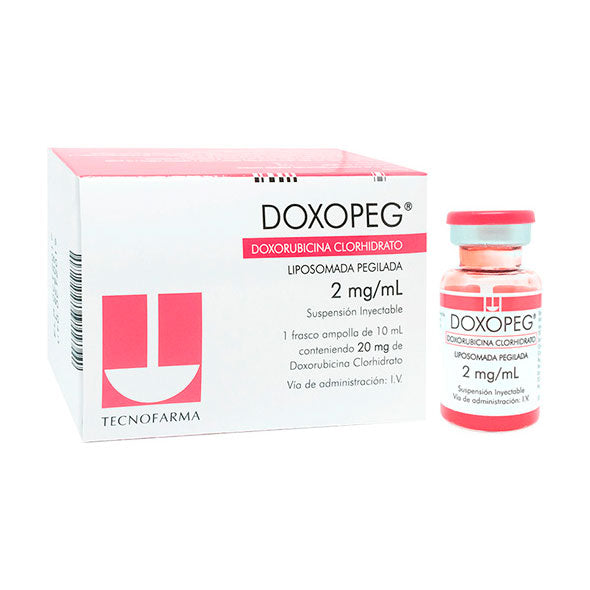 Doxopeg Doxorrubicina 20Mg Y 10Ml X Ampolla