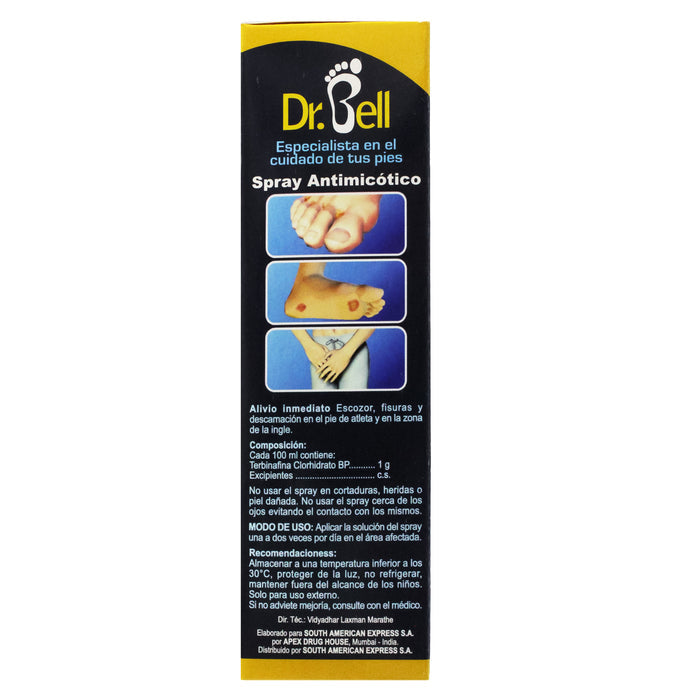 Dr Bell Spray X 100Ml Terbinafina