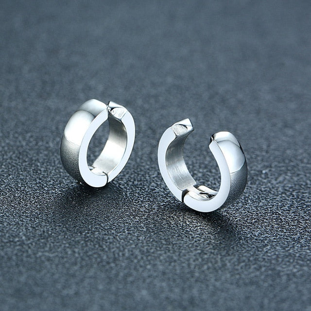 Silver Semi Circle-116S