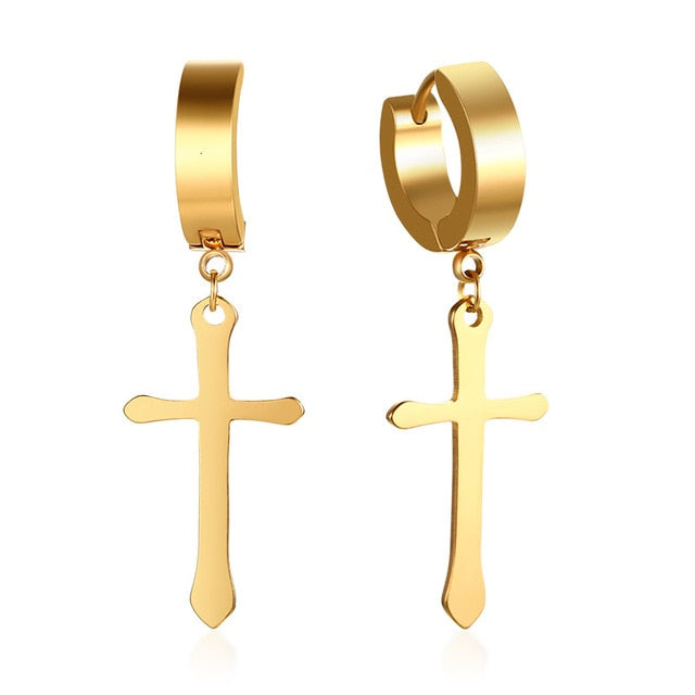 Gold Long Cross-224G