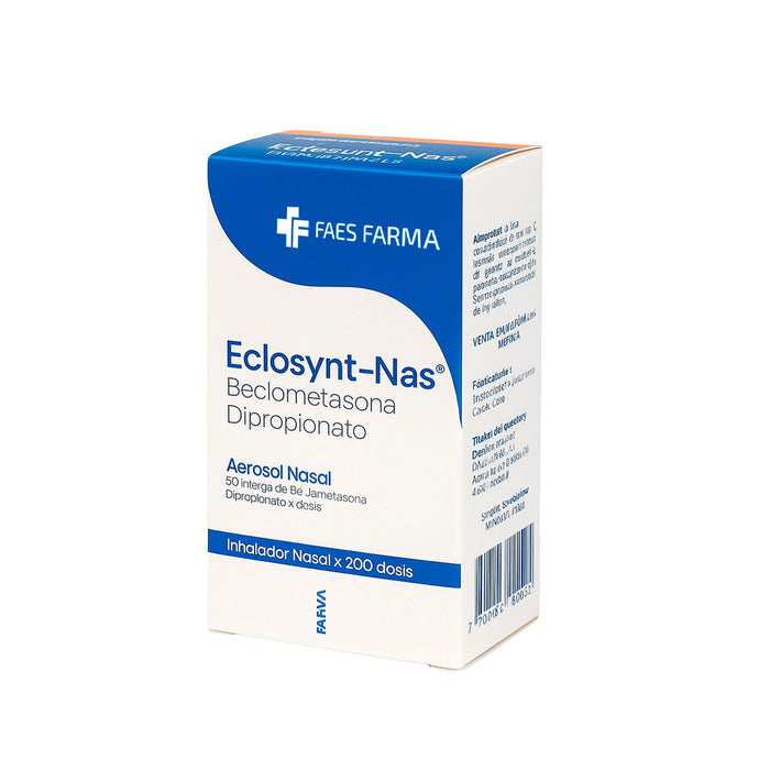Eclosynt-Nas Beclometasona 50Mcg Aerosol Nasal X 200 Dosis