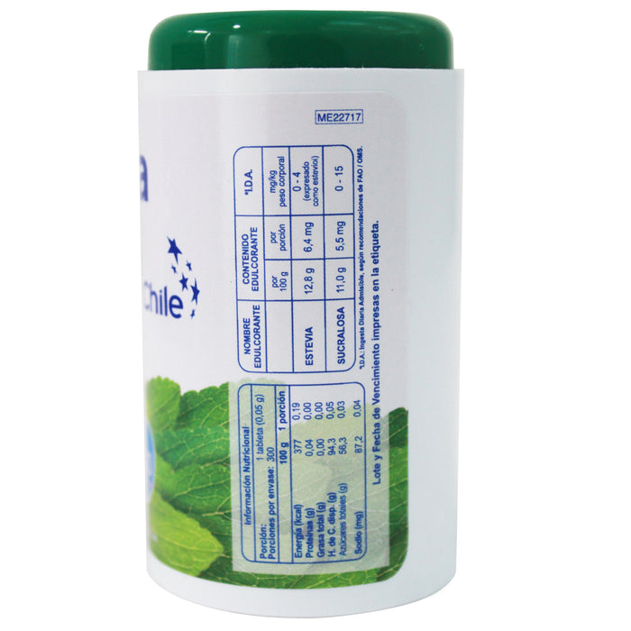 Edulcorante Naturalist X 300 Tabletas
