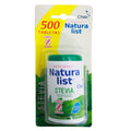 Caja de Edulcorante Naturalist con 500 tabletas.