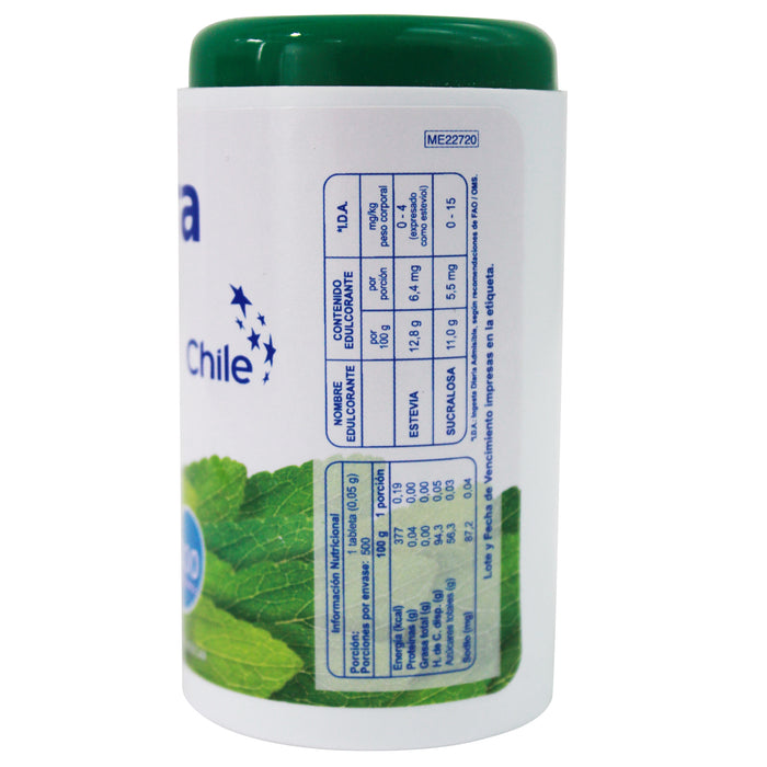Edulcorante Naturalist X 500 Tabletas