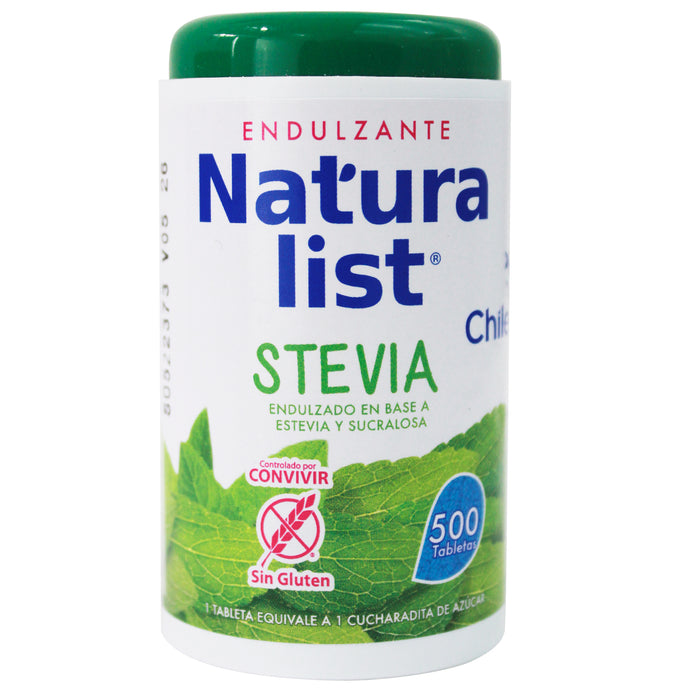 Edulcorante Naturalist X 500 Tabletas