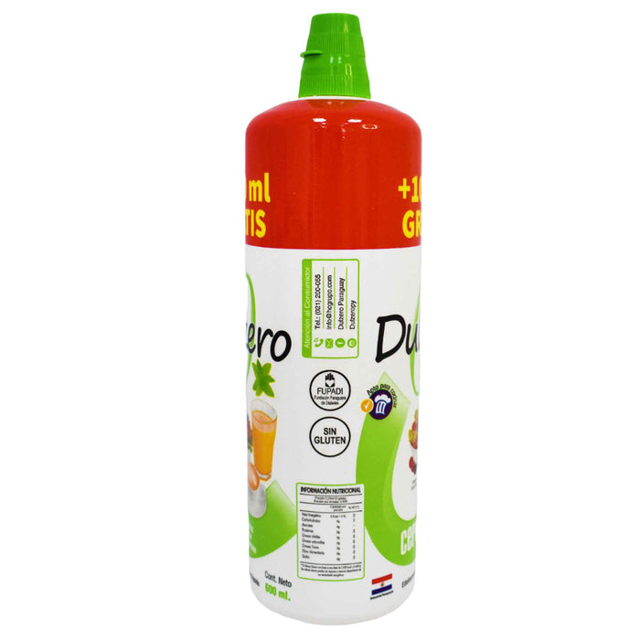 Endulzante Dulzero Stevia X 600Ml