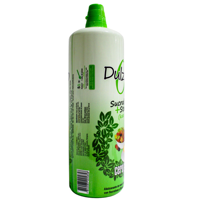 Endulzante Dulzero Sucralosa Stevia X 500Ml