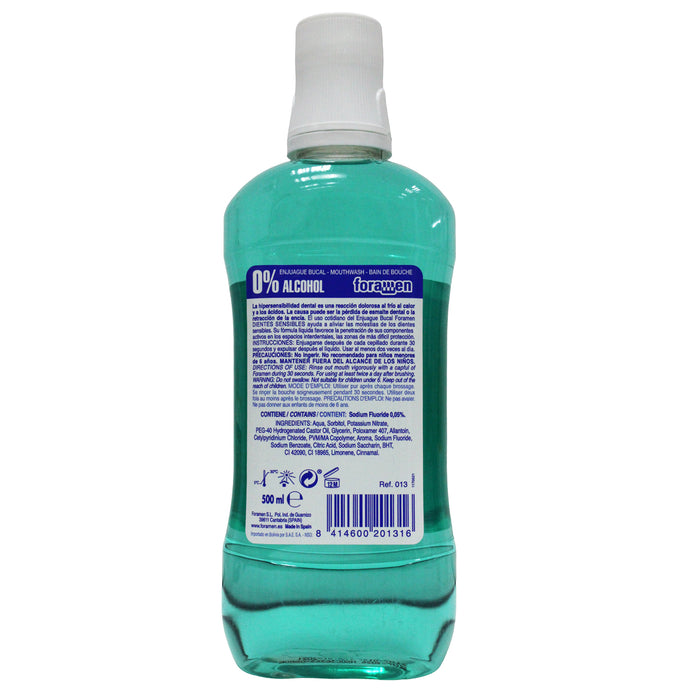 Enjuague Bucal Foramen Sensibles X 500Ml