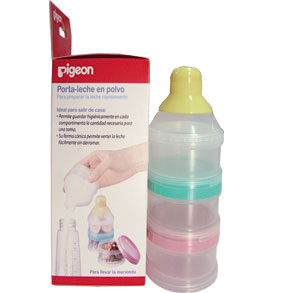 Envase Transparente Color Para Leche Pigeon Nro. 212 X 3 Piezas