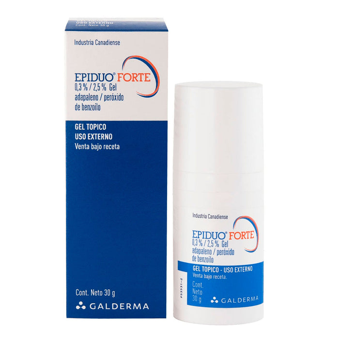 Epiduo Forte Gel Adapaleno Y Peroxido Benzoilo X30g