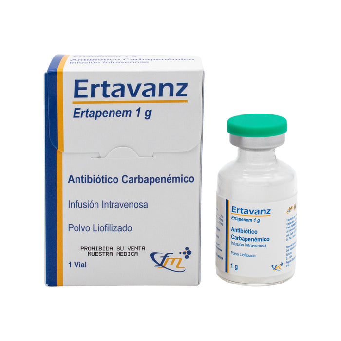 Ertavanz 1Gr Iv Ertapenem X 1 Ampolla