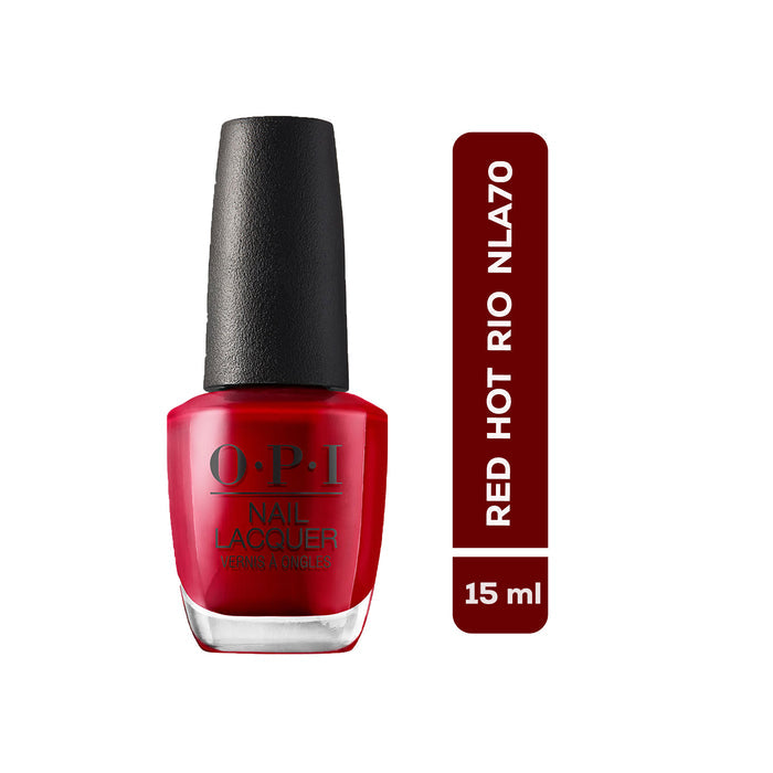 Esmalte De Uñas Opi Red Hot Rio Nla70 X 15Ml