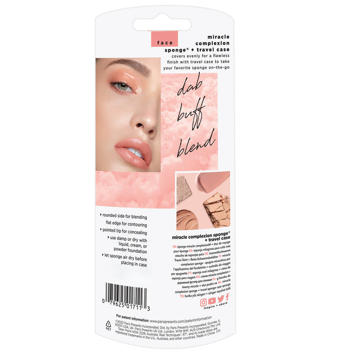 Esponja De Maquillaje Real Techniques Mcs + Estuche