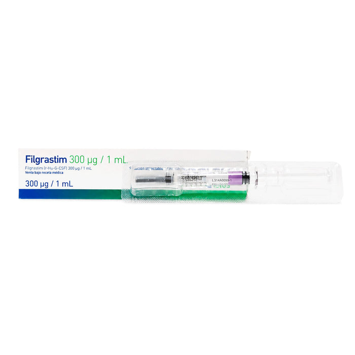 Filgrastim 300Mcg Iv-Subcutanea Onc X 1 Jeringa Prellenada
