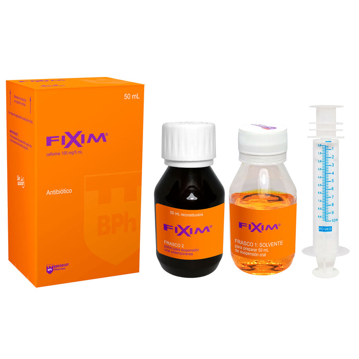 Fixim 100Mg 5Ml Susp X 50Ml Cefixima