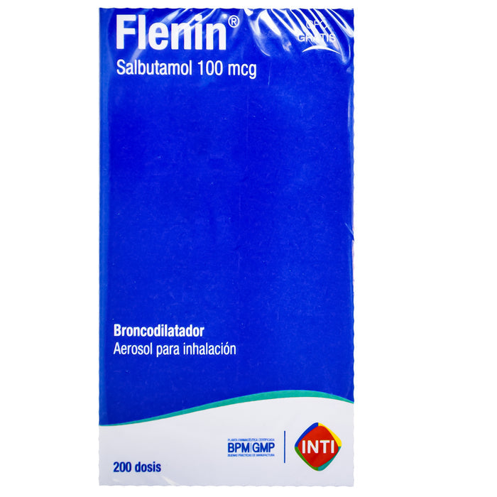 Flenin 100Mcg Aerosol Salbutamol X 200 Dosis
