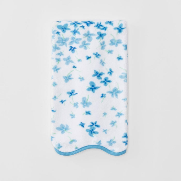 Floral Scallop Hand Towels (pair)