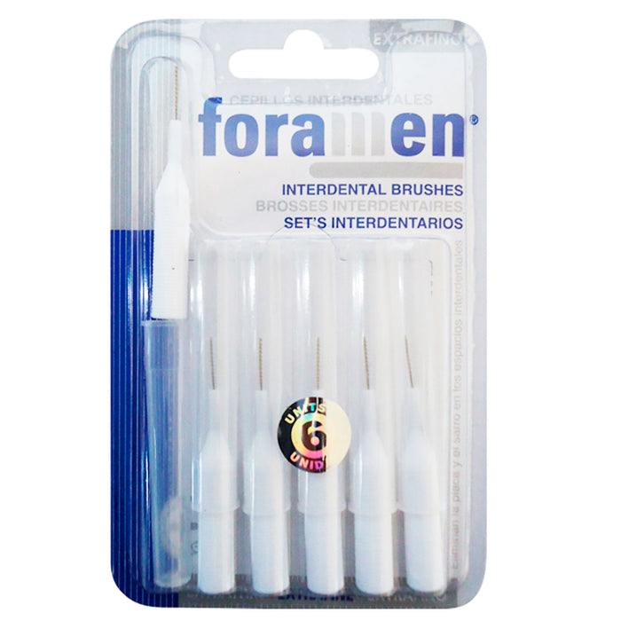 Foramen Interdental Extra Fino 6 Unidades X Blister