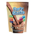 Envase de batido Forty Shake sabor chocolate.