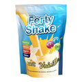 Envase de batido Forty Shake sabor vainilla.