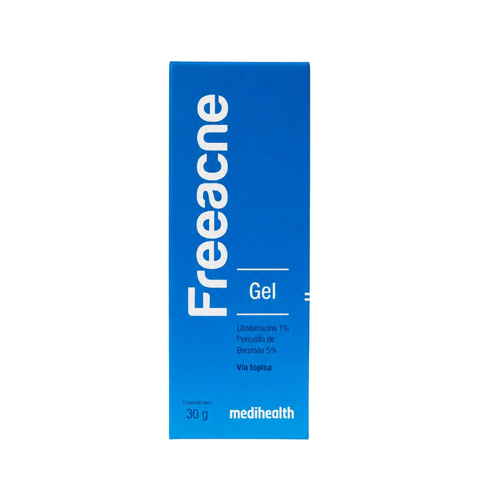 Freeacne Gel Peróxido De Benzoílo 5% Clindamicina 1% X 30G