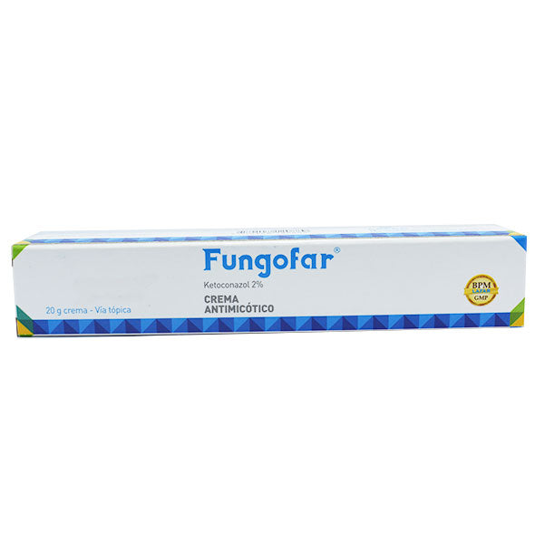 Fungofar Ketoconazol 0.02 Crema Antimicótico X 20G