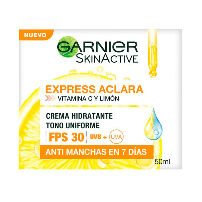 Garnier Crema Express Aclara Fps 30 Y Vitamina C X 70G