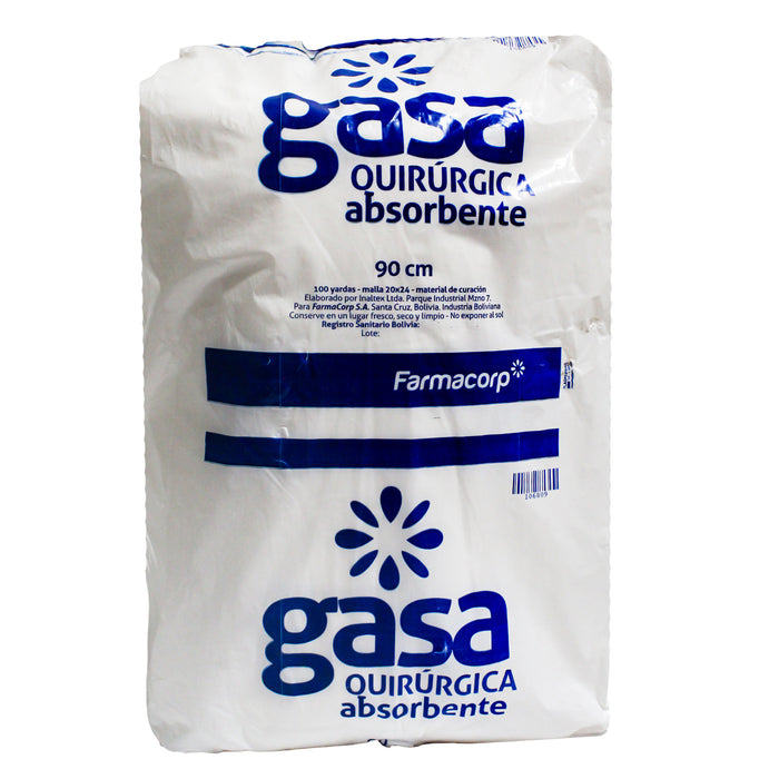 Gasa Farmacorp 100 Yardas 90Cm 20 X 24 X Unidad